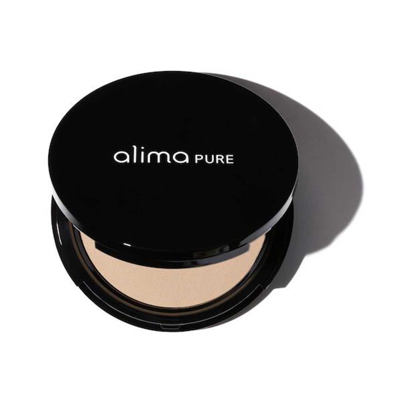 ALIMA PURE Kompaktný make-up Pressed Foundation with Rosehip Antioxidant Complex – Nutmeg