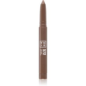 3INA The 24H Eye Stick long-lasting eyeshadow pencil shade 572 - Cool brown 1,4 g