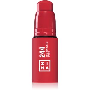3INA The No-Rules Stick multipurpose eye, lip and cheek pencil shade 244 - Red 5 g