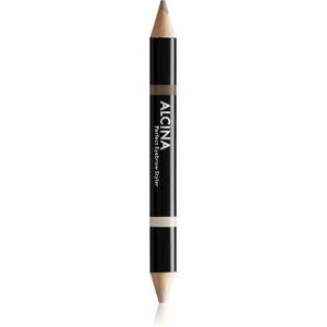 Alcina Decorative Perfect Eyebrow Styler Dual-Ended Eyebrow Pencil Shade 010 Light 3 g