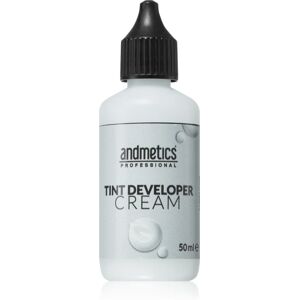 andmetics Professional Tint Developer Cream creamy activating emulsion 3% 10 vol. 50 ml