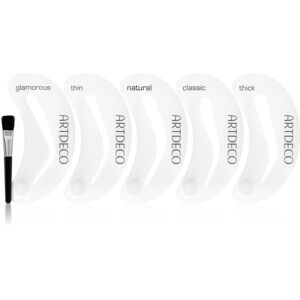 ARTDECO Brush eyebrow brush with stencils 1 pc