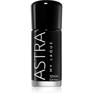 Astra Make-up My Laque 5 Free long-lasting nail polish shade 45 Super Black 12 ml