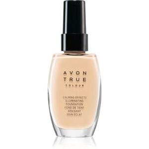 Avon True Colour soothing foundation with a brightening effect shade Almond 30 ml