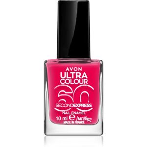 Avon Ultra Colour 60 Second Express quick-drying nail polish shade Fun N Fuchsia 10 ml