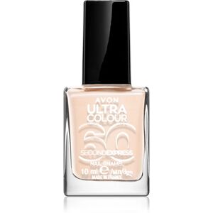 Avon Ultra Colour 60 Second Express quick-drying nail polish shade Think Fast Pink 10 ml