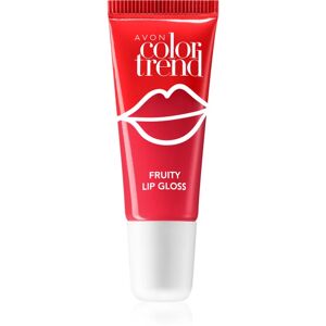 Avon ColorTrend Fruity Lips flavoured lip gloss shade Strawberry 10 ml