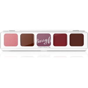 Barry M Mini Palette cream eyeshadows shade The Berries 5,1 g