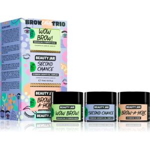 Beauty Jar Brow Care Trio gift set (for eyebrows)