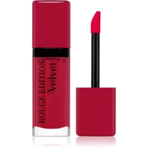 Bourjois Rouge Edition Velvet liquid lipstick with matt effect shade 05 OLé Flamingo! 7.7 ml