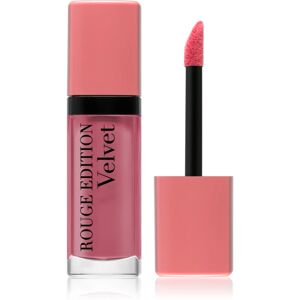 Bourjois Rouge Edition Velvet liquid lipstick with matt effect shade 10 Don´t Pink Of It! 7.7 ml