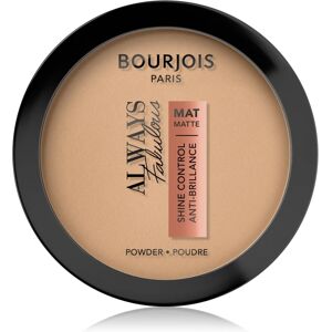 Bourjois Always Fabulous mattifying powder shade Golden Beige 10 g