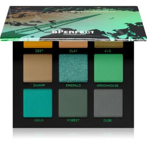 BPerfect Compass of Creativity East Emeralds Palette eyeshadow palette East Emeralds 110 g