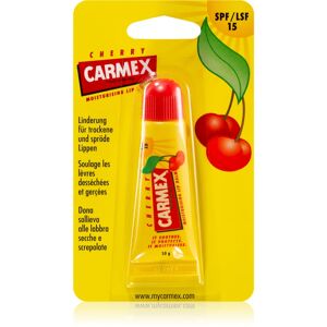 Carmex Cherry lip balm in a squeeze tube SPF 15 10 g