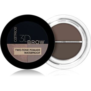 Catrice 3D Brow Two-Tone eyebrow pomade 2-in-1 shade 020 Medium to Dark 5 g