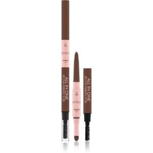 Catrice All In One dual-ended eyebrow pencil shade 020 Medium Brown 0,4 g
