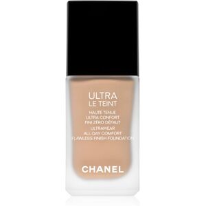 Chanel Ultra Le Teint Flawless Finish Foundation long-lasting mattifying foundation to even out skin tone shade BR42 30 ml