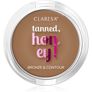 Claresa Tanned, Honey! bronzer and contouring powder shade 12 Versatile 10 g