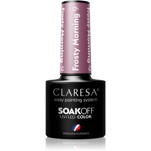 Claresa SoakOff UV/LED Color Frosty Morning gel nail polish shade 9 5 g
