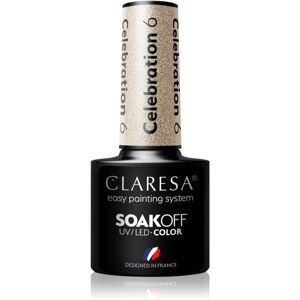 Claresa SoakOff UV/LED Color Celebration gel nail polish shade 6 5 g