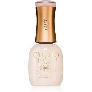 Cupio To Go! Nude gel nail polish for UV/LED hardening shade Coffee Time 15 ml