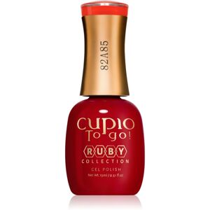 Cupio To Go! Ruby gel nail polish for UV/LED hardening shade Flame Scarlet 15 ml