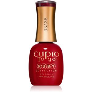Cupio To Go! Ruby gel nail polish for UV/LED hardening shade Passion 15 ml