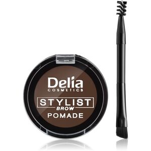 Delia Cosmetics Eyebrow Expert Eyebrow Pomade Shade Dark Brown 4 g