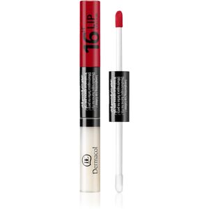 Dermacol 16H Lip Colour biphasic lasting colour and lip gloss shade 03 4.8 g