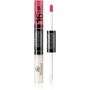 Dermacol 16H Lip Colour biphasic lasting colour and lip gloss shade 16 4.8 g
