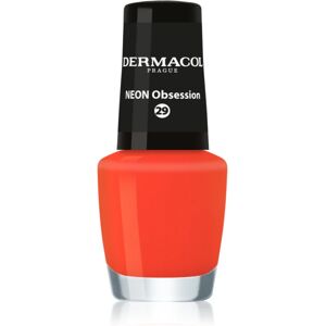 Dermacol Neon neon nail polish shade 29 Obsession 5 ml