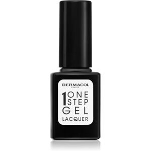 Dermacol One Step Gel Lacquer gel-effect nail polish shade 01 First Date 11 ml