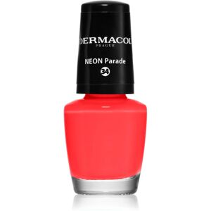 Dermacol Neon neon nail polish shade 34 Parade 5 ml