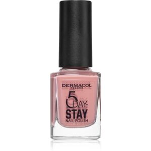 Dermacol 5 Day Stay long-lasting nail polish shade 50 Antique Rose 11 ml