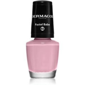 Dermacol Mini nail polish shade 02 Pastel Babe 5 ml