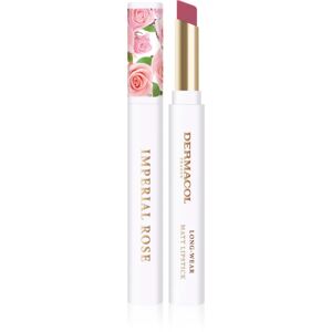 Dermacol Imperial Rose matt lipstick with rose fragrance shade 02 1,6 g