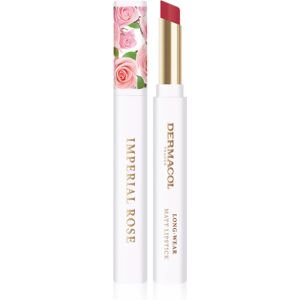 Dermacol Imperial Rose matt lipstick with rose fragrance shade 03 1,6 g