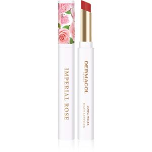 Dermacol Imperial Rose matt lipstick with rose fragrance shade 04 1,6 g