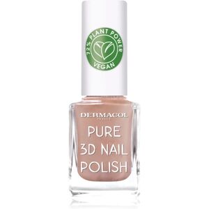 Dermacol Pure 3D nail polish shade 06 Natural Pearls 11 ml