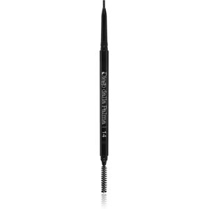 Diego dalla Palma High Precision Brow waterproof brow pencil with long-lasting effect shade 14 CARBON BLACK 0,09 g