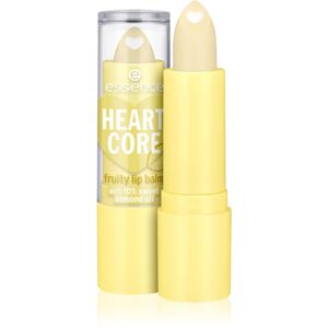 Essence HEART CORE lip balm shade 04 Lemon 3 g