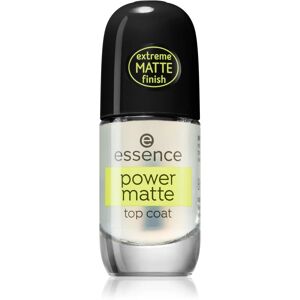 Essence Power Matte mattifying gel top coat 8 ml