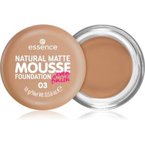 Essence NATURAL MATTE MOUSSE mousse foundation shade 03 16 g