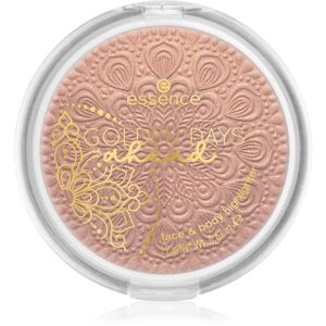 Essence GOLDEN DAYS ahead illuminating powder for face and body 9 g