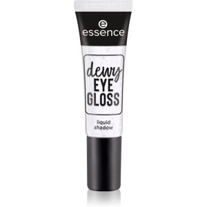 Essence dewy EYE GLOSS glossy eyeshadow shade 01 Crystal Clear 8 ml