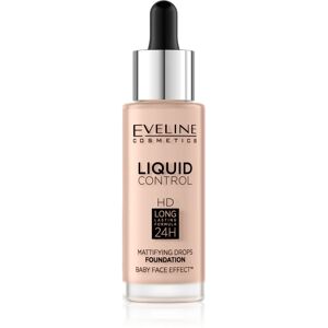 Eveline Cosmetics Liquid Control liquid foundation with pipette shade 020 Rose Beige 32 ml