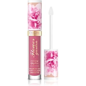 Eveline Cosmetics Flower Garden creamy lip gloss with hyaluronic acid shade 03 Magnolia Charm 4,5 ml