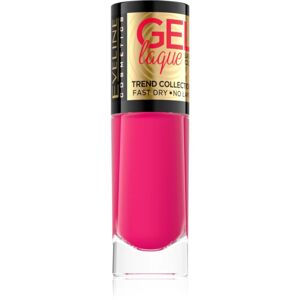 Eveline Cosmetics 7 Days Gel Laque Nail Enamel gel nail polish without UV/LED sealing shade 220 8 ml