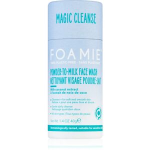 Foamie Powder-To-Milk Face Wash sheer powder for perfect skin cleansing 40 g