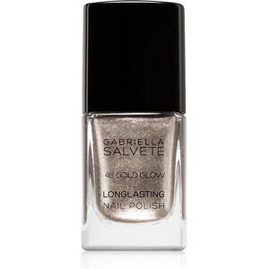 Gabriella Salvete Longlasting Enamel long-lasting nail polish with glitter shade 48 Gold Glow 11 ml